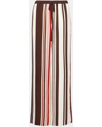 SIR. - Thistle Silk Satin Wide-Leg Pants - Lyst