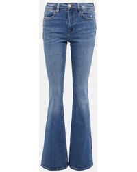 FRAME - Le High Jeans Flare - Lyst