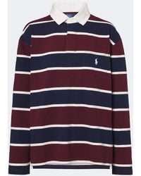 Polo Ralph Lauren - Striped Cotton Jersey Polo Shirt - Lyst