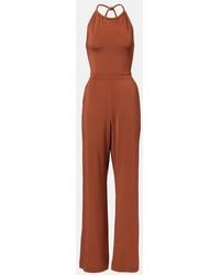 Max Mara - Parsec Halterneck Beach Jumpsuit - Lyst