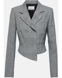 Coperni - Prince Of Wales Virgin Wool Blazer - Lyst