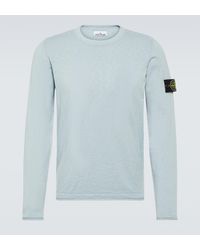 Stone Island - Compass Cotton-blend Sweater - Lyst