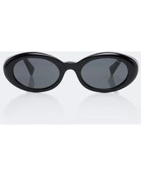Miu Miu - Reverie Oval Sunglasses - Lyst