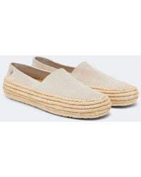 Loewe - Paula's Ibiza Rio Suede Espadrilles - Lyst