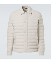 Brunello Cucinelli - Down Jacket - Lyst