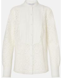 Veronica Beard - Camicia Naya Con Ricamo - Lyst