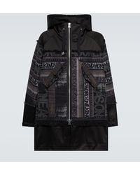 Sacai - X Eric Haze Jacquard Jacket - Lyst