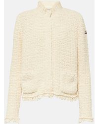 Moncler - Down-paneled Cotton-blend Jacket - Lyst