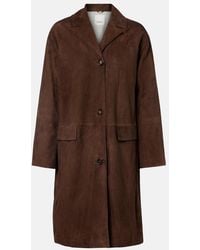 Max Mara - Ortensia Suede Coat - Lyst