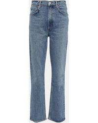 Agolde - Stovepipe High-rise Straight Jeans - Lyst