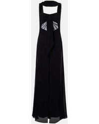 Christopher Esber - Reverse Draped Silk Gown - Lyst