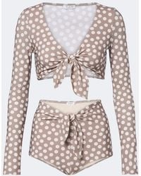 Alaïa - Polka-Dot Bikini - Lyst