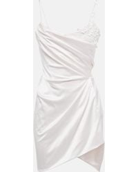 Vivienne Westwood Bridal Venus Embellished Satin Minidress - White