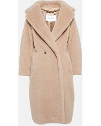 Max Mara - Mantel Tedgirl Aus Einem Alpakawollgemisch - Lyst