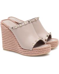 valentino wedge heels