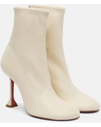 AMINA MUADDI - Ankle Boots Iris 95 Aus Leder - Lyst