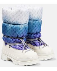 Jimmy Choo - Monogram-print Snow Boots - Lyst