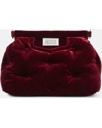 Maison Margiela - Glam Slam Classique Medium Velvet Shoulder Bag - Lyst