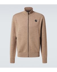 Fusalp - Cardigan Mayeul En Laine Melangee - Lyst