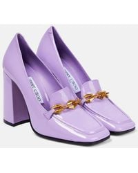 Jimmy Choo - Diamond Tilda 100 Patent Leather Pumps - Lyst