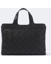 Bottega Veneta - Diago Intreccio Leather Briefcase - Lyst