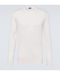 ZEGNA - Cashmere And Silk Sweater - Lyst