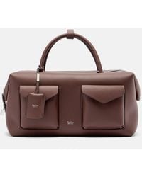 Max Mara - Large Leather Top-Handle Bag - Lyst