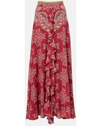Etro - Jupe Longue Imprimee - Lyst