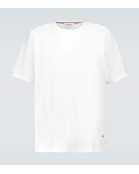 Thom Browne - Relaxed-fit Short-sleeved T-shirt - Lyst