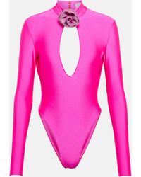 GIUSEPPE DI MORABITO - Embellished Jersey Bodysuit - Lyst