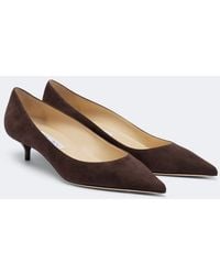 Jimmy Choo - Amelia Suede Pumps - Lyst