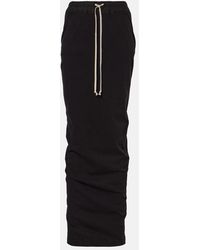 Rick Owens - Pull On Pillar Maxi Skirt - Lyst