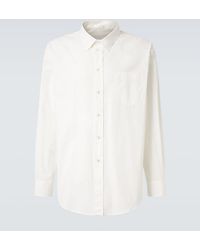 The Row - Thane Cotton Poplin Shirt - Lyst