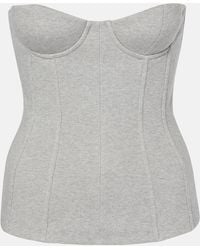 Vetements - Cotton Jersey Corset - Lyst