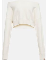 Extreme Cashmere - N°279 Belly Cashmere-blend Sweater - Lyst