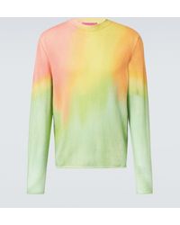 The Elder Statesman - Pullover Wave Aura Aus Cashmere - Lyst