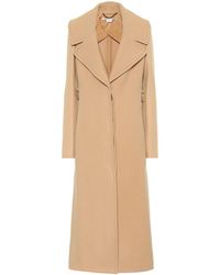 Stella McCartney Cappotto in lana - Neutro