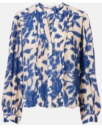 Velvet - Elda Printed Crepe Blouse - Lyst