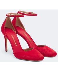 Ferragamo - Pumps Maily Aus Leder - Lyst