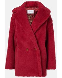 Max Mara - Cuba Alpaca, Wool, And Silk Teddy Coat - Lyst