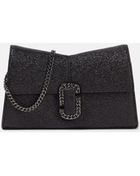 Marc Jacobs - St Marc Canvas Wallet On Chain - Lyst