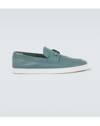 Christian Louboutin - Chambeliboat Leather Shoes - Lyst