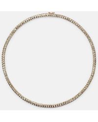 Anita Ko - Zoe 18Kt Choker With Diamonds - Lyst