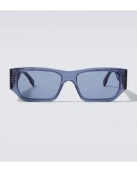 Fendi - Ff Squared Square Sunglasses - Lyst