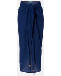 Melissa Odabash - Pareo Winnie Cr Aus Baumwolle Und Leinen - Lyst