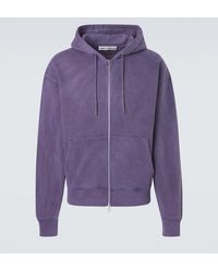 Our Legacy - Rascal Cotton Fleece Zip-Up Hoodie - Lyst