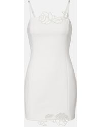 Blumarine - Minikleid Aus Cady - Lyst