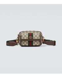Gucci - Ophidia Mini Gg Supreme Canvas Bag - Lyst