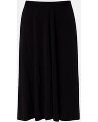 TOTEME - Jersey Midi Skirt - Lyst