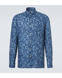 Kiton - Linen Shirt - Lyst